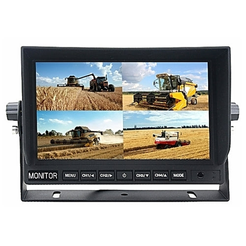 Mongoose MQ94A 9" AHD 1080P QUAD Monitor - 4 Camera Input