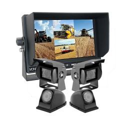 Mongoose MQ94A 9" AHD 1080P QUAD Monitor - 4 Camera Input