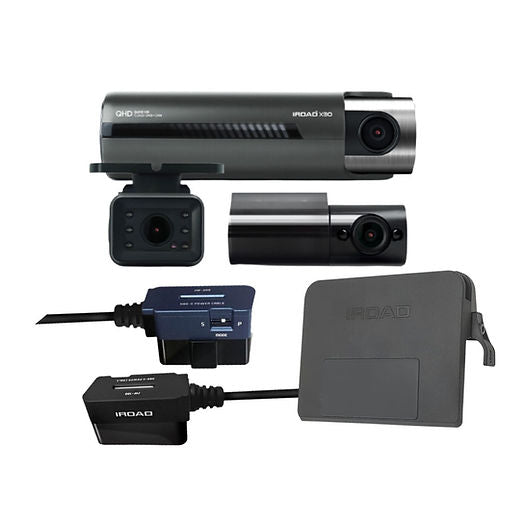 IROAD X30-3 + OBDII Power Cable + X-Security Cover best dash cams Australia dash cams Australia BlackVue dash cams, iroad dash cam, Dash Cams Australia, Best Dash Cams Australia 2025, Thinkware Dash Cams Australian Dash Cams