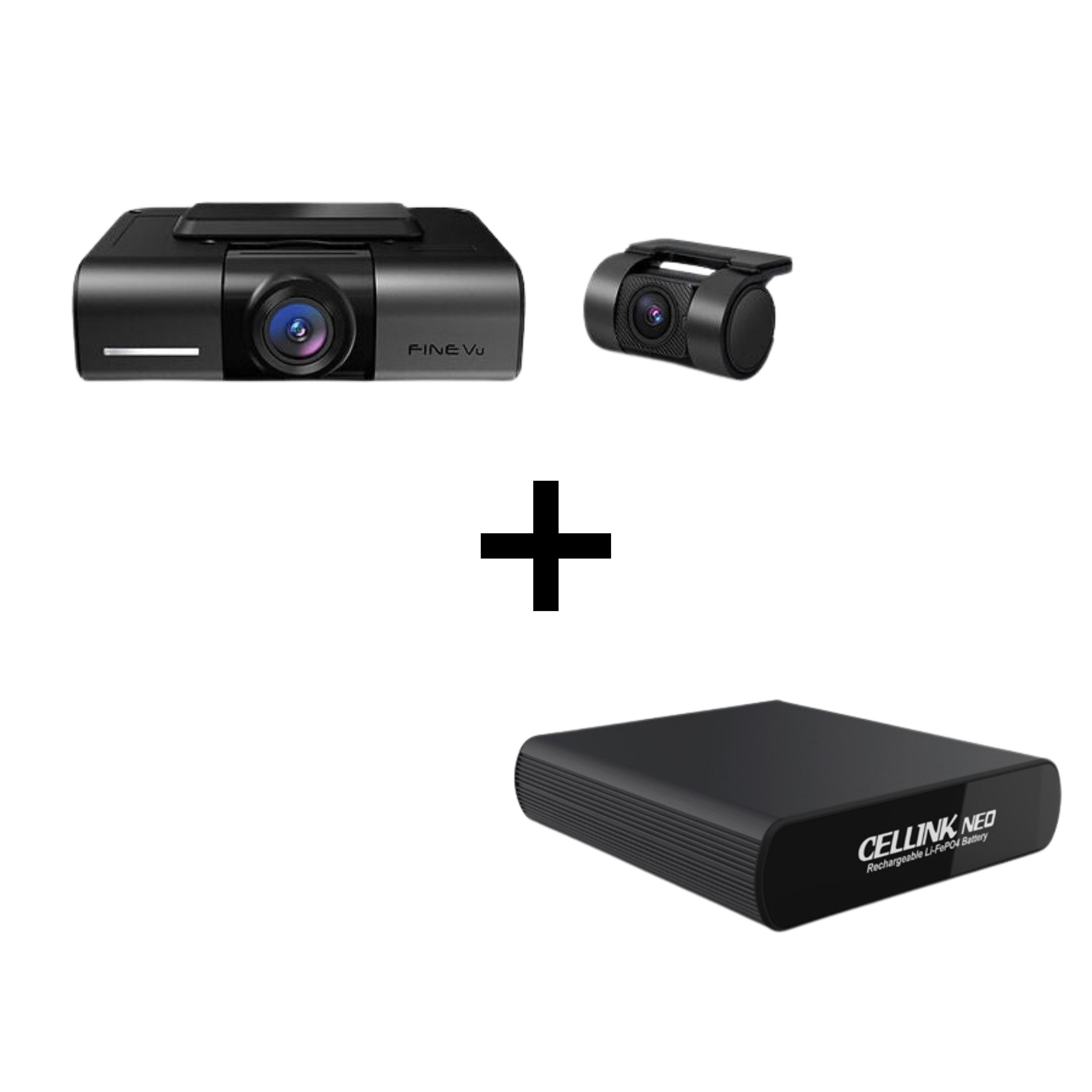 FineVu GX4K-2ch Dash Cam + Cellink NEO 6 The Ultimate Supplementary Dash Cam Power Source best dash cams Australia dash cams Australia BlackVue dash cams, iroad dash cam, Dash Cams Australia, Best Dash Cams Australia 2025, Thinkware Dash Cams finevue Australian Dash Cams
