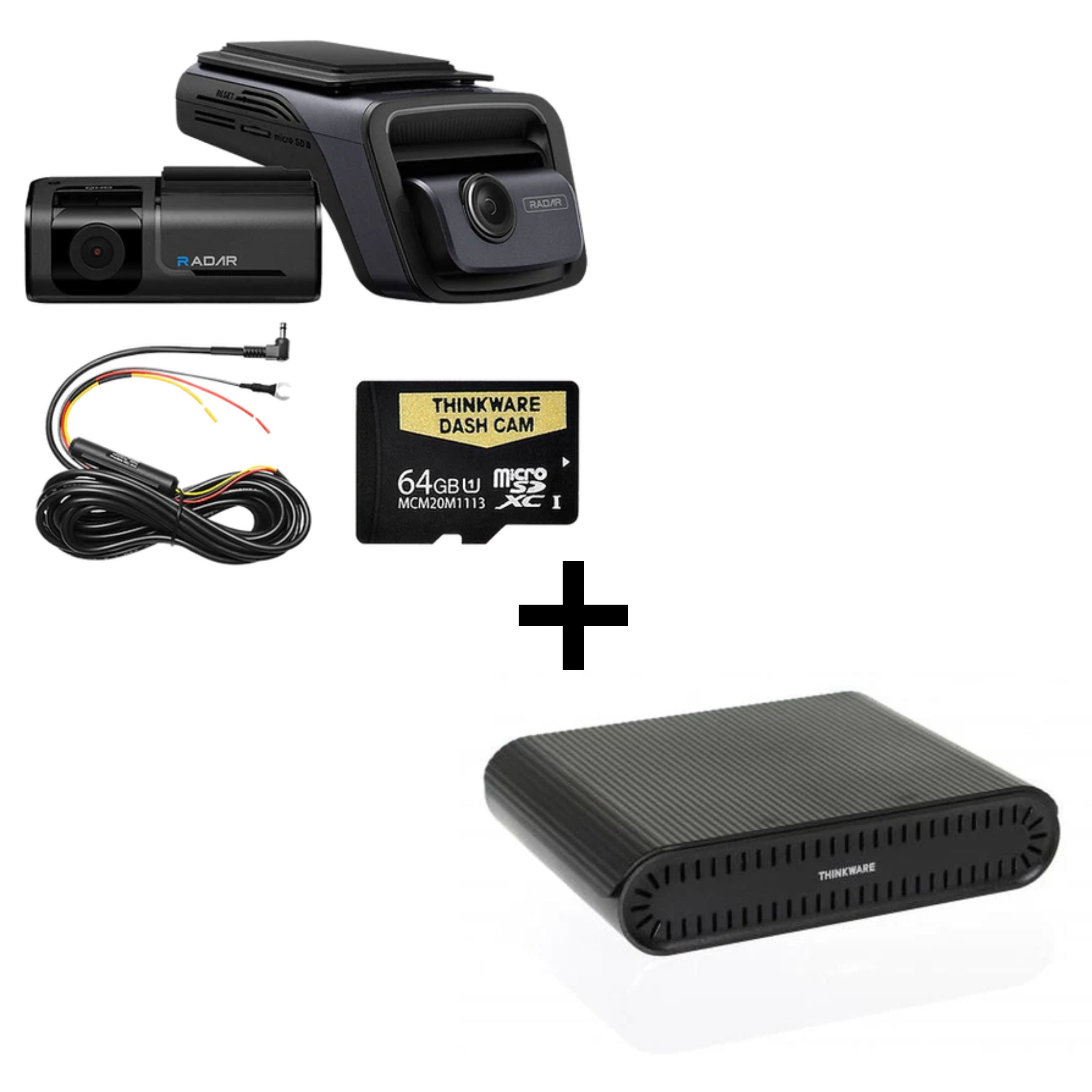Thinkware U3000D 4K UHD Front + 2K QHD Rear Dash Cam-64gb + Thinkware iVoltmn battery pack Bundle best dash cams Australia dash cams Australia BlackVue dash cams, iroad dash cam, Dash Cams Australia, Best Dash Cams Australia 2025, Thinkware Dash Cams Australian Dash Cams