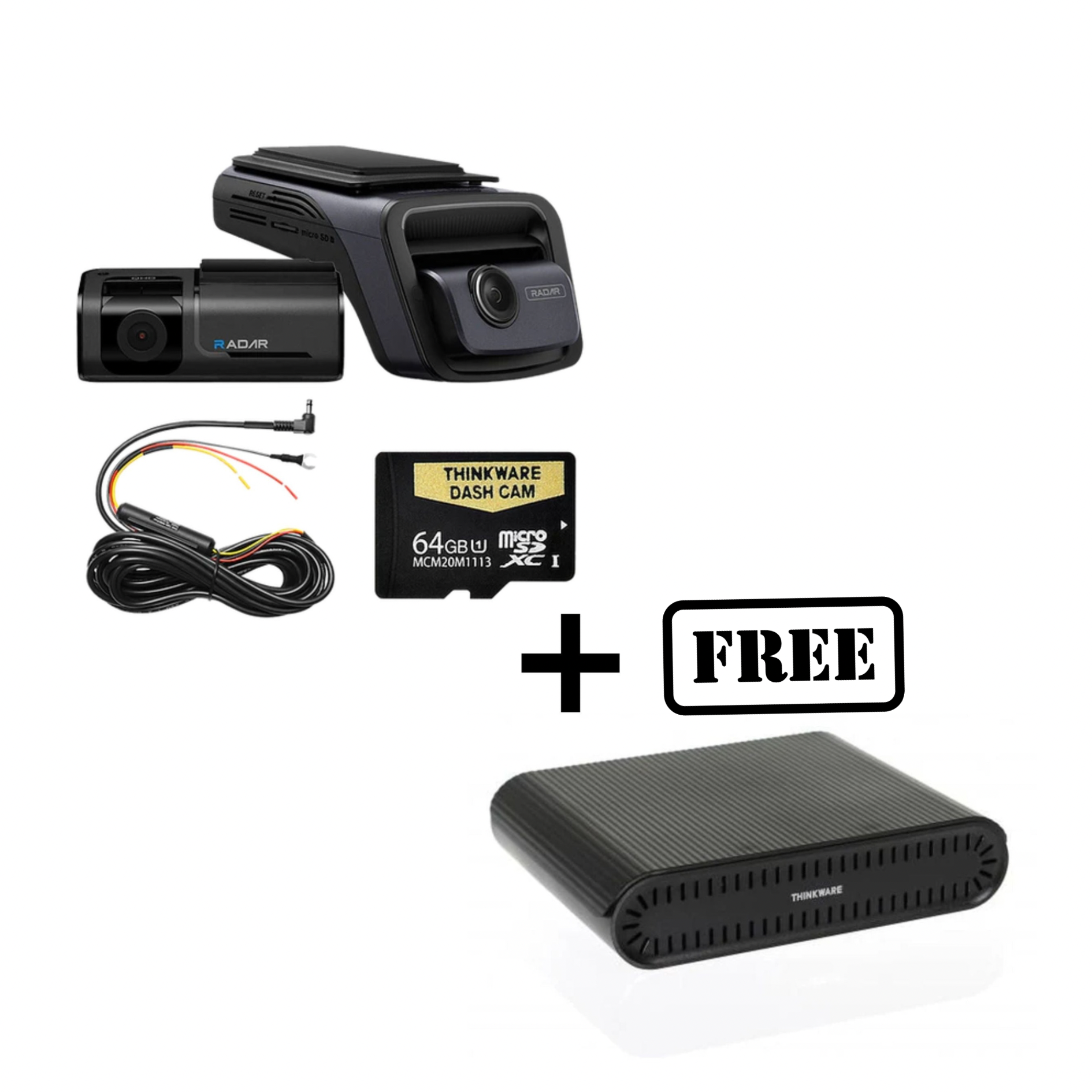 Thinkware U3000D 4K UHD Front Dash Cam + 2K QHD Rear Dash Cam-64gb + FREE Thinkware iVoltmn battery pack best dash cams Australia dash cams Australia BlackVue dash cams, iroad dash cam, Dash Cams Australia, Best Dash Cams Australia 2025, Thinkware Dash Cams Australian Dash Cams
